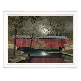 "Warm Summer's Eve" by Billy Jacobs, Ready to Hang Framed Print, White Frame
