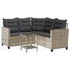 Garden Sofa Light grey