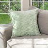 HGTV Curlicue Faux Fur Pillow Quietude 22 x 22 inches