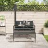 Garden Dining Set Grey