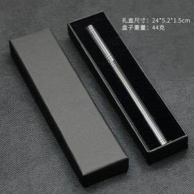 Portable Fruit Knife And Tea Knife, Longquan Laser-Patterned Overlord Tea Knife, Toy And Metal Ornament For Tea Ceremony (Color: Black and white)