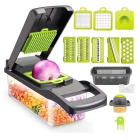 The Rectangular Vegetable Cutter Has A Simple And Elegant Appearance, Reliable Material, And Efficient Cutting, Making It The Best Choice For Coo (Option: Rectangular vegetable cutter)