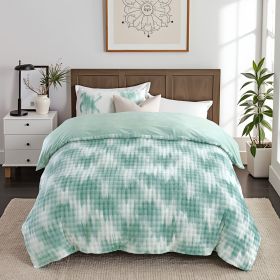 1PC Premium Thick Plush Camo Print Comforter Set, Reversible Bohemian Style Gradient Color Quilt With Ultra Soft Faux Rabbit Hair, Luxury Warm Fl (Option: Twin)
