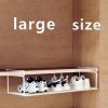"Smart Modular Shoe Storage - Swiss-Designed Stackable Iron Rack System"