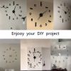 "Contemporary Giant Wall Clock – Ultra Thin Silent Decor for Home & Office"